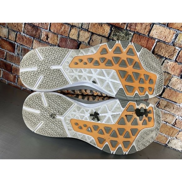 Nike Train Ultrafast Flyknit Mens 13 Training Shoe 843694 001 Orange Gray - Picture 7 of 8